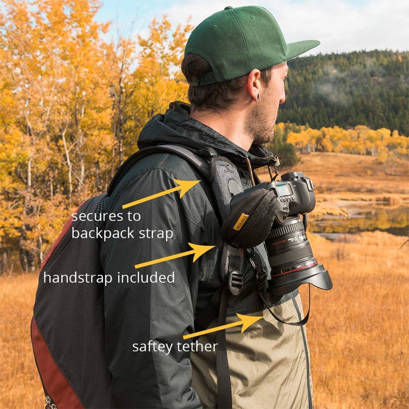 Cotton Carrier CCS G3 Camera Harness System for One Camera, Grey, CCS G3 Strapshot - Image 3